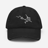 Distressed Ball Cap