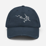 Distressed Ball Cap