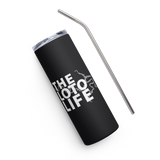 Black Stainless steel tumbler