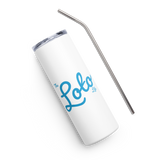 White Stainless steel tumbler