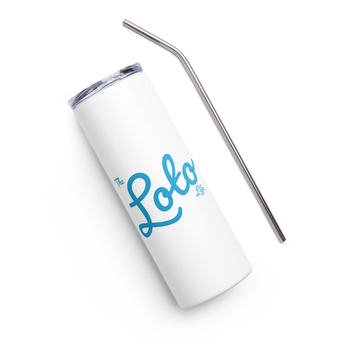 White Stainless steel tumbler