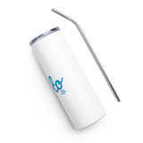 White Stainless steel tumbler